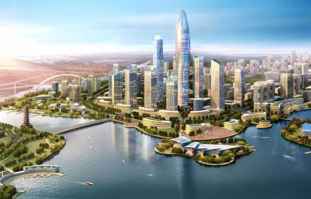 經(jīng)開(kāi)區(qū)濱河國(guó)際新城效果圖