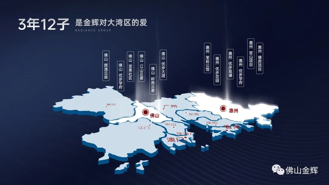 金輝集團大灣區(qū)布局圖 金輝集團大灣區(qū)布局圖